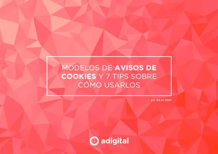 Modelos de avisos sobre cookies y tips sobre cómo usarlos